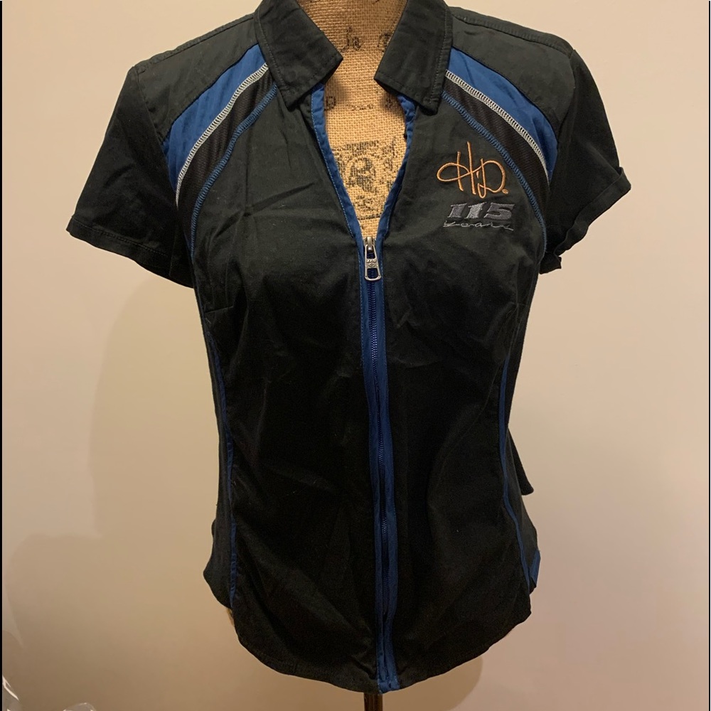 Harley Davidson zip up top